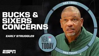 Doc Rivers is NERVOUS? Maxey OUTPERFORMING Haliburton?! Talking Bucks & 76ers CONCERNS 🔍 | NBA Today