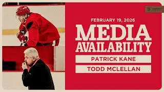Patrick Kane, Todd McLellan Media Availability | Feb 19, 2026