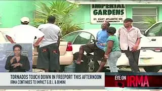 TORNADIC ACTIVITY IN GRAND BAHAMA