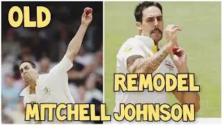 Mitchell Johnson Old And Remodel Bowling action Fast bowling Badass