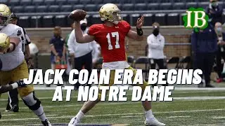 The Jack Coan Era Officially Begins At Notre Dame