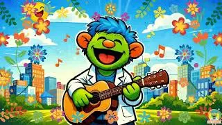 HAPPY HAPPY MAKES ME SMILE! 😃 The Happy Song for Kids | Professor Pip Nursery Rhymes