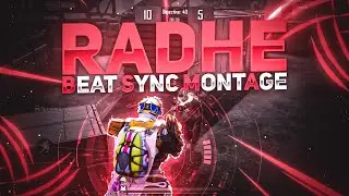 Radhe Title Track Best Beat Sync Edit Pubg Mobile Montage | Your Most Wanted Bhai |VG GAMO