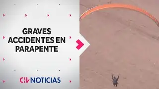 DOS ACCIDENTES EN PARAPENTE en menos de una semana: Turista italiana perdió la vida en Iquique