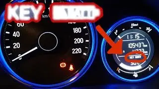 Indicator Key Battery Muncul Pada Screen Meter | Tukar Bateri Honda Keyless Remote