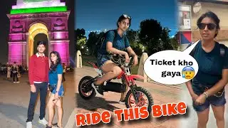 Night View Of India Gate 😍|| Isne Metro Ticket Kho Diya 😤