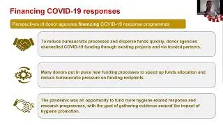 Building a supportive ecosystem for disease prevention programmes: coordination and financing.
