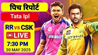 CSK vs RR Match Pitch Report Today? | Rajasthan vs Chennai Super King /