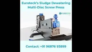 Sludge Dewatering Screw Press