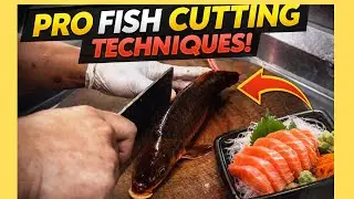 How Professionals Cut Fish Perfectly | Knife Skills Revealed