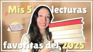 Top 5 libros favoritos del 2025 | romance, misterio y lecturas que me marcaron 📖✨