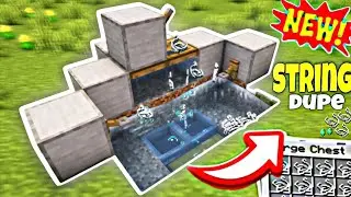 Minecraft 1.21 EASY UNLIMITED STRING DUPLICATION Glitch Farm (Bedrock/PE/Java)