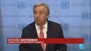 UN Secretary General on Trump&rsquo;s Jerusalem decision: &ldquo;No alternative to the two-states solution&rdquo;