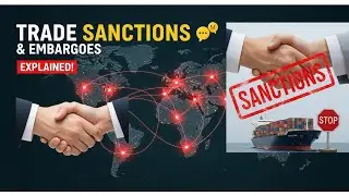 Trade Sanctions & Embargoes Explained | Global Trade & Economy Simplified
