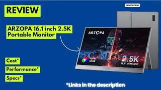 Обзор портативного монитора ARZOPA 16,1