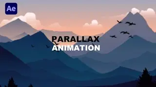 Cinematic Landscape Animation in After Effects - Motion graphic in After Effects