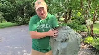 Online Estate Sale Find - Box of US Military WWII USMC Uniforms - P44 HBT Monkey Pants