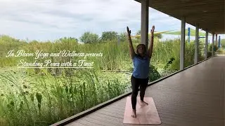 Standing Poses with a Twist at Oso Bay Wetlands Preserve