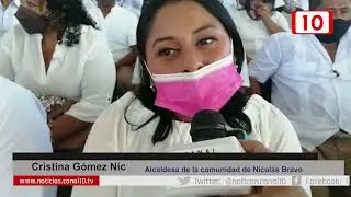 70% de la comunidad de Nicol&aacute;s Bravo vive en penumbras