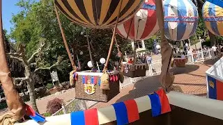 Liechtensteiner Ballonfahrt (NEU 2023) Onride Europa-Park [FULL HD]