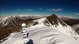Splitboarding in Scotland - Sron na Creise, Glencoe