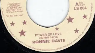Ronnie Davis & King Tubby's - Power Of Love & Fine Style (YouDub Selection)