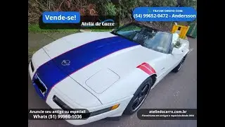 Corvette C4 Convers&iacute;vel 1991 Grand Sport Package - Vende-se do Ateli&ecirc; do Carro