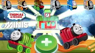 Thomas and Friends Minis - New Unlocked! Shiny Train Station in Sodor Island!