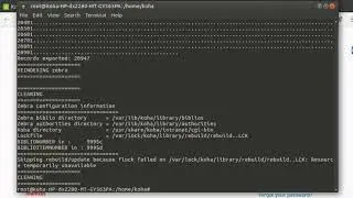 How to Zebra Rebuild in koha OPAC Searching Problem | Lib Power Tech