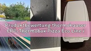 Produktbewertung thermohauser EPP-Thermobox Pizza Eco Line inklusive Deckel - 22 Liter Volumen - 41