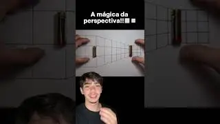 🧠 Ilus&atilde;o de &oacute;tica: pilhas do mesmo tamanho parecem diferentes por causa da perspectiva!