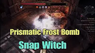 Path of Exile 2 Призматическая ледяная бомба Ведьма-щелкун против Кэндлмасс и Геонор
