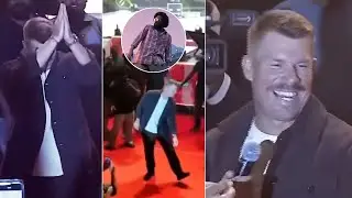 David Warner Dance For Pushpa Song @ Robinhood Pre Release Event & Trailer Launch