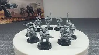 MK.II Veteran Squad with Disintegrator Weapons - Review (HH)