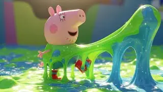 Peppa Pig Slipped on Rainbow Ice 🌈❄️🐷 | Nursery Rhymes for Kids & Baby Songs