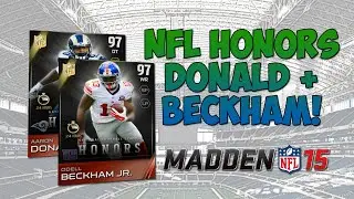 MUT 15 &mdash; Оделл Бекхэм-младший и Аарон Дональд! | Madden 15 Ultimate Team &mdash; НФЛ чествует новичка года