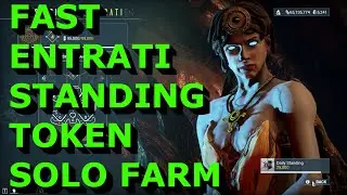 Warframe: Fast Entrati Standing Solo Farm For Mother Tokens + Tips