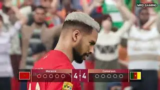 ركلات ترجيح 🔥🔥 { المغرب vs   🇲🇦  الكاميرون  🇨🇲 } - بجودة عالية 4K  🔥🏆 🎮