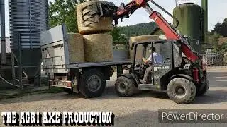 Thaler 48T18 ramassage & entreposage  de la paille