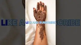 Mehandi design😍 #hennatattoodesign #mehndi #hennadesigns #henna