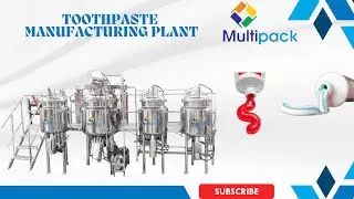 Toothpaste making plant | Toothpaste manufacturing plant | #toothpaste #oralcare