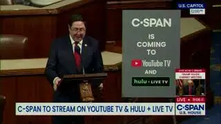 Expanding Public Access to C-SPAN on YouTube TV & Hulu