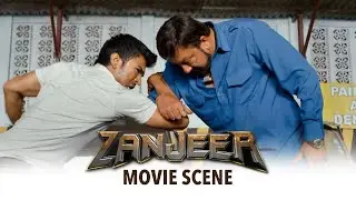 Ram Charan And Sanjay Dutt's Epic Fight | Zanjeer | Movie Scene