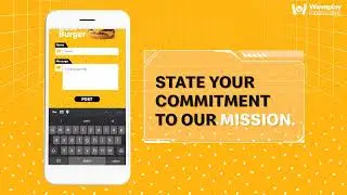 McDo Best Burger Rally x Digital Commitment Wall