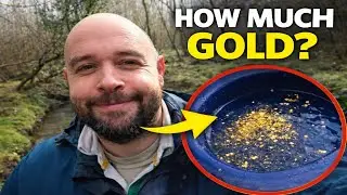 Placer Gold Prospecting Test – How Much Gold Did I Find?