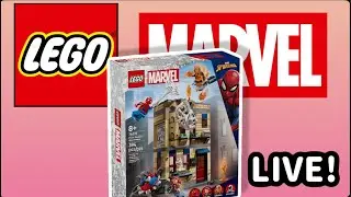 Building Lego Marvel Peter&rsquo;s Apartment LIVE!