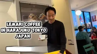 Lemari coffee in Harajuku Tokyo Japan