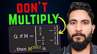 JEE Mains 2026 : Stop Wasting Time on Matrix Multiplication | Matrices JEE PYQ