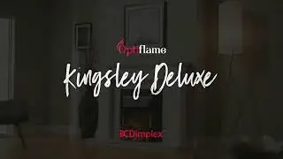 Dimplex Kingsley Deluxe Optiflame Freestanding Electric Fire Video
