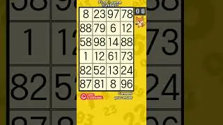 🔢 Same Numbers Puzzle | Shorts Archive 601-608